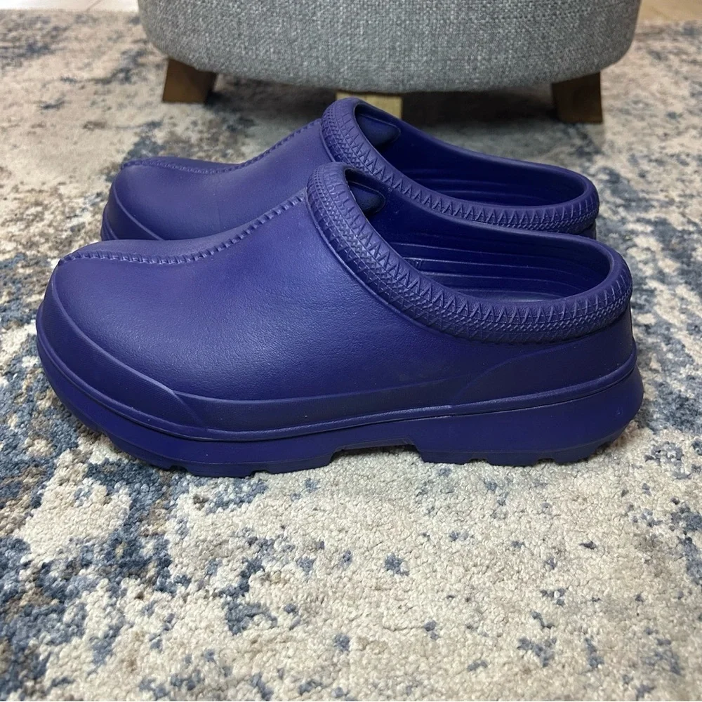 Ugg Navy Blue Tasman X Waterproof Slipper Rain Boots Size 8 - Picture 2 of 8